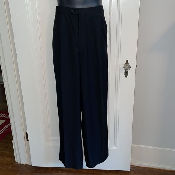 Fellini Uomo black polyester/rayon tuxedo suit - Picture 6 of 11